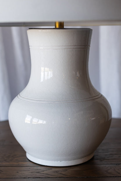 Sorrento Table Lamp, White