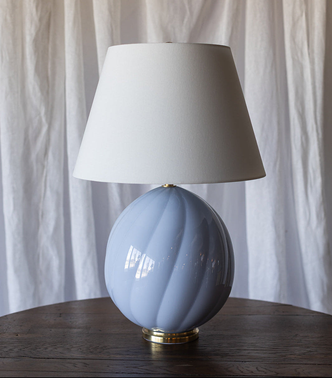 Talia Table Lamp, Blue