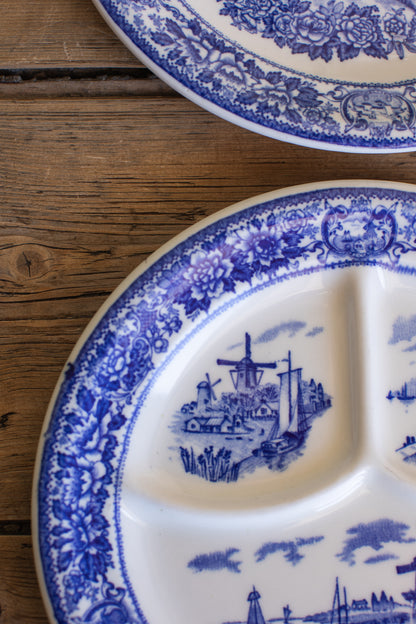 Vintage Kenro China Divided Plates