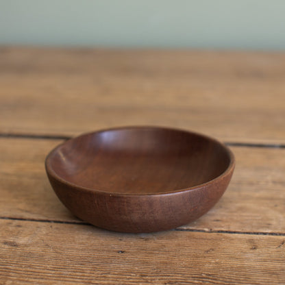 Mid-Century Wooden Bowl