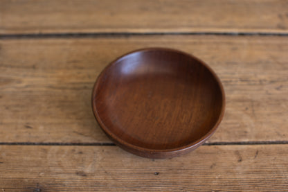 Mid-Century Wooden Bowl