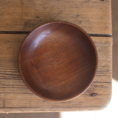 Mid-Century Wooden Bowl