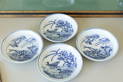 Porcelain Bird Dish