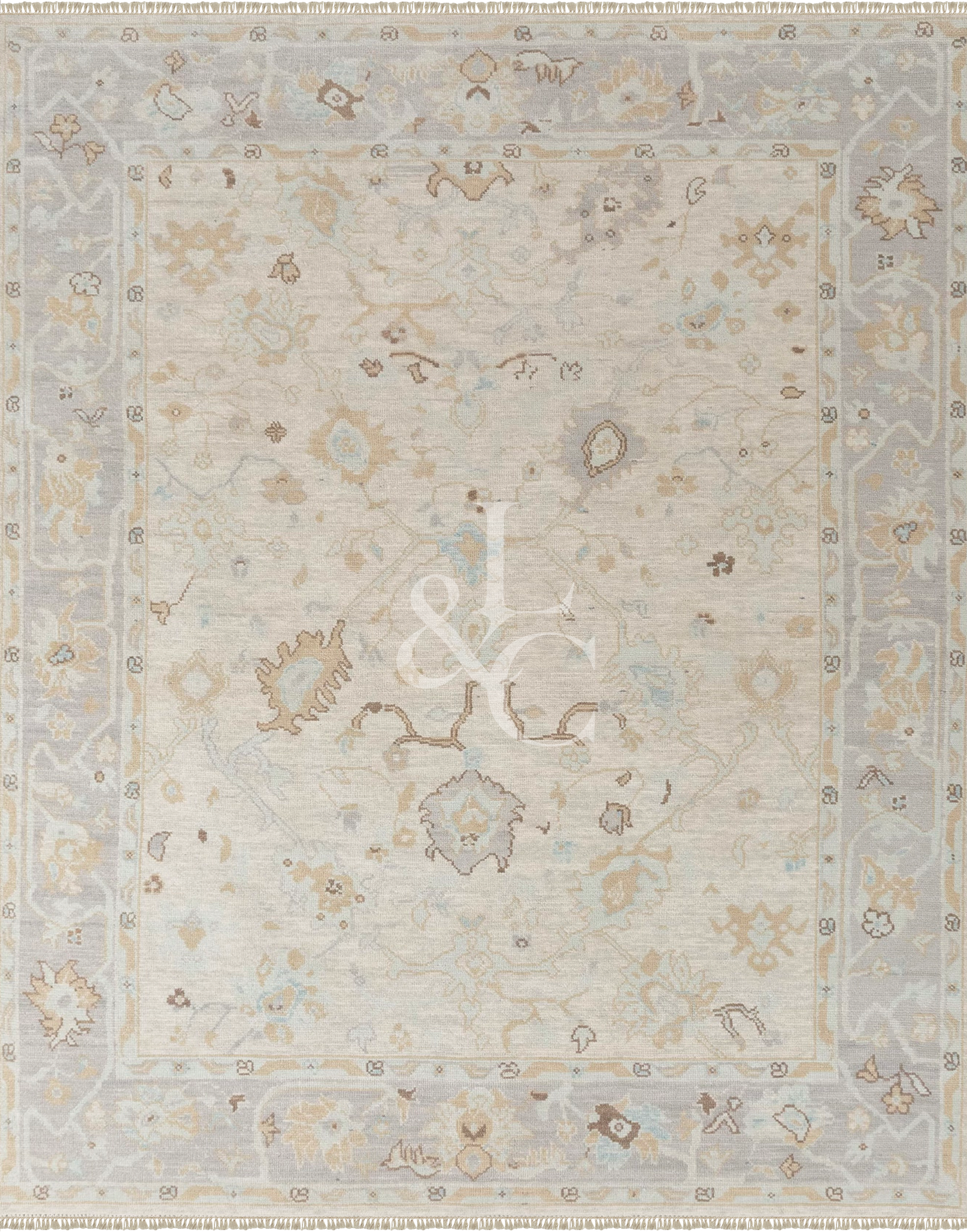 Fiona Design Rug Steel Pattern The Fiona Rug – OAKSTREET