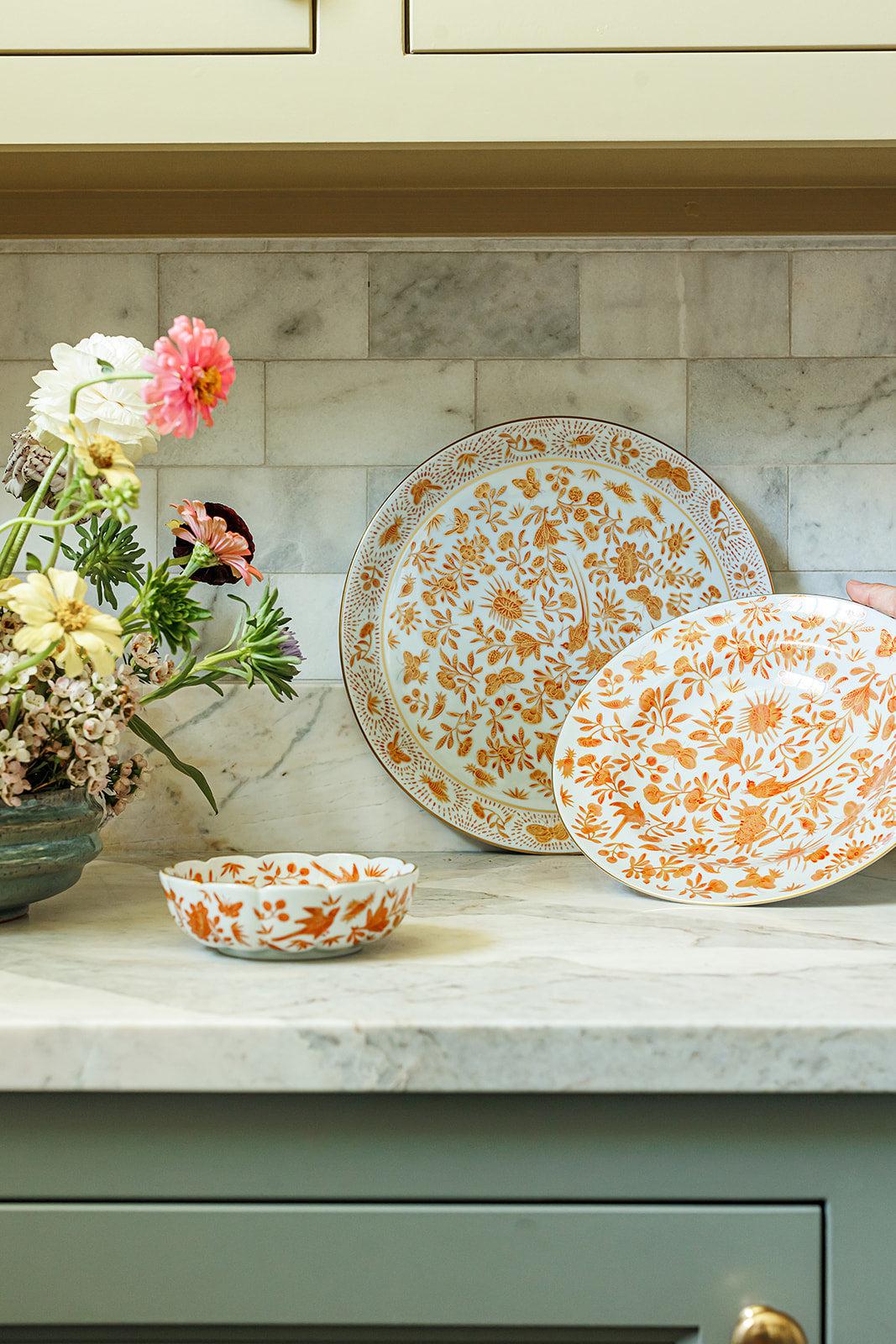 Sacred Bird & Butterfly Dinnerware Collection