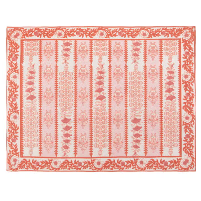 Avignon Pink Placemats, Set of 6