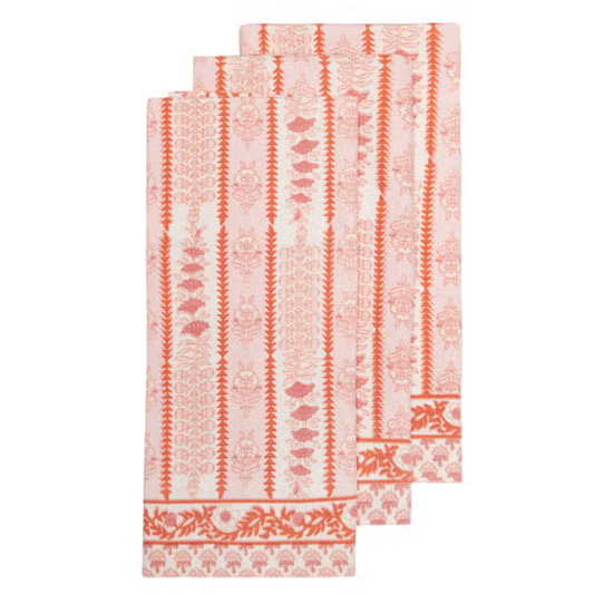Avignon Pink Tea Towels