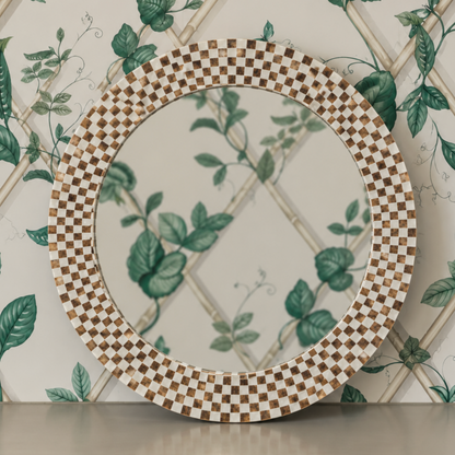 Mosaic Checkered Mirror