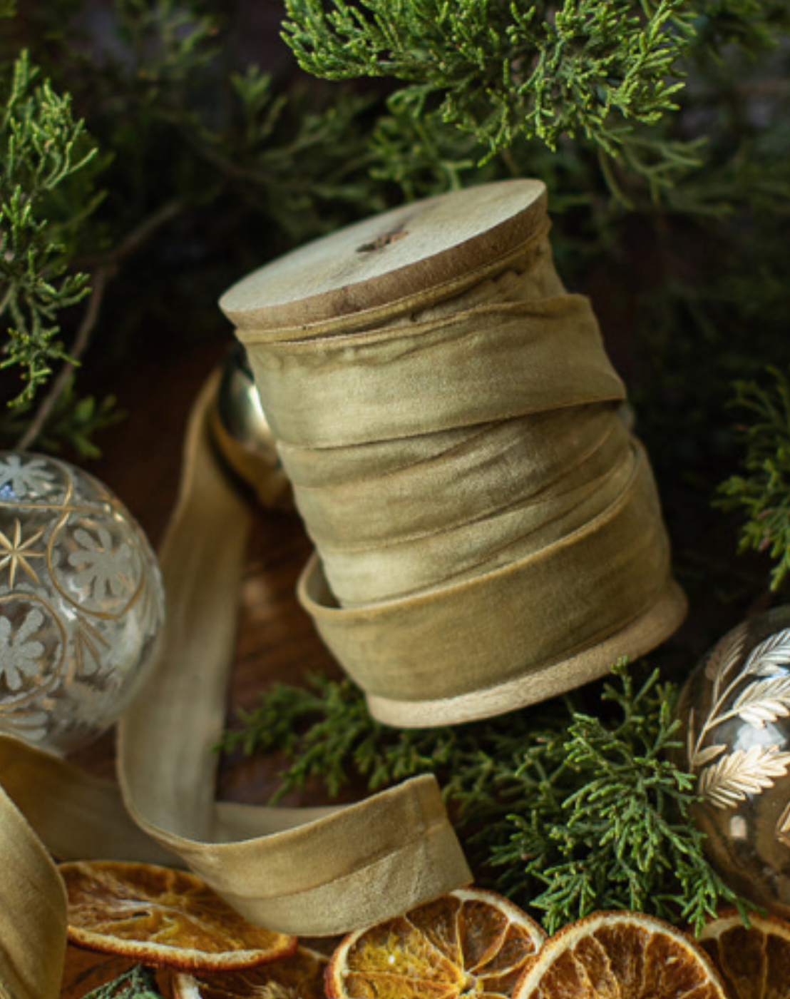 Velvet Ribbon Spool, 10 Yards