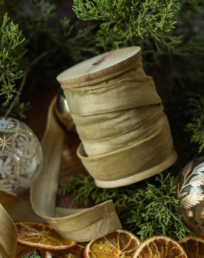 Velvet Ribbon Spool, 10 Yards