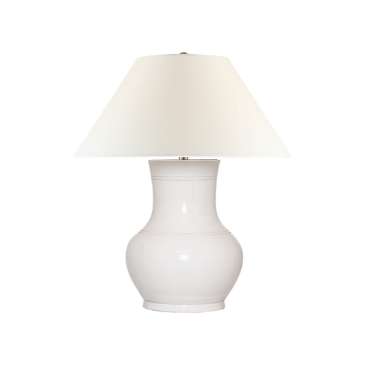 Sorrento Table Lamp, White