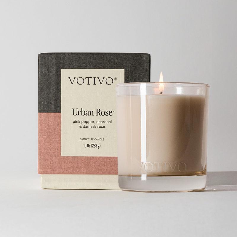 Votivo Candle, Urban Rose