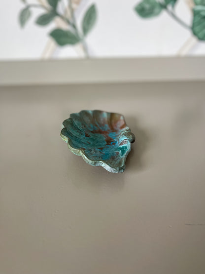 Patina Shell Trinket Dish