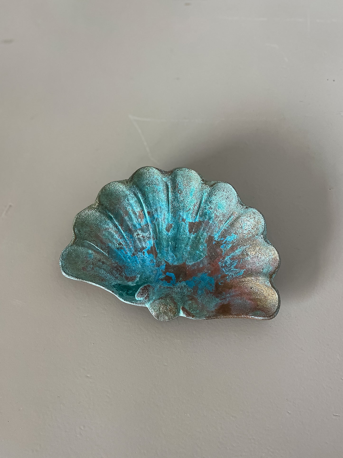 Patina Shell Trinket Dish