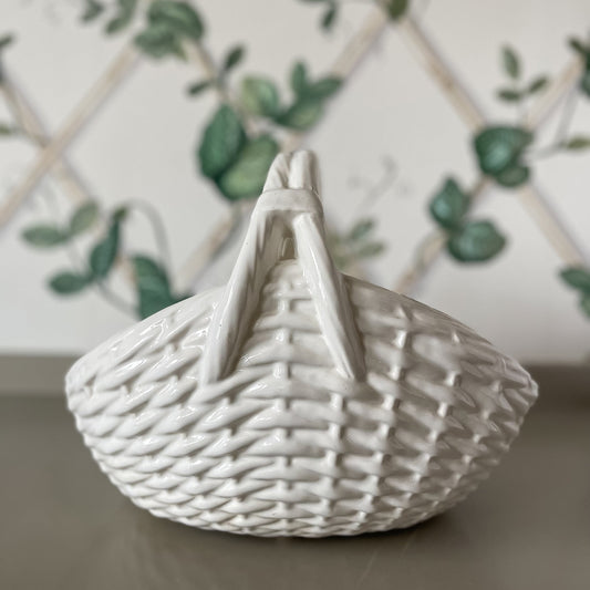 Ceramic Woven Basket