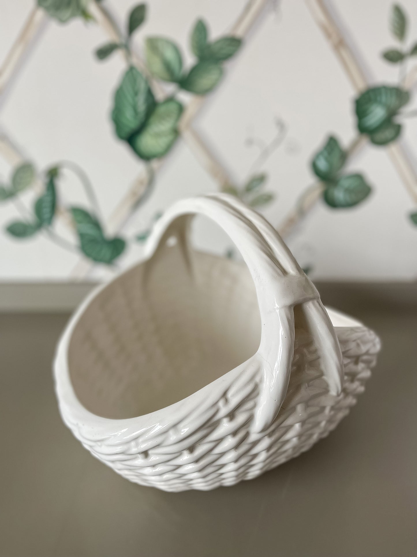 Ceramic Woven Basket