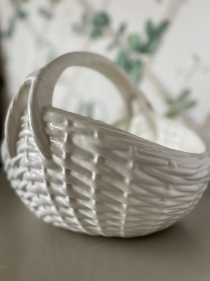 Ceramic Woven Basket