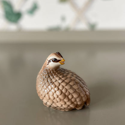 Quail Ceramic Figurine- Small