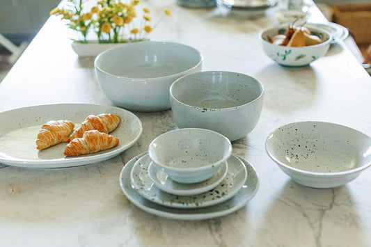 White Salt Dinnerware