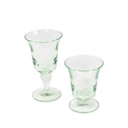 Acrylic Green Wine Glasses