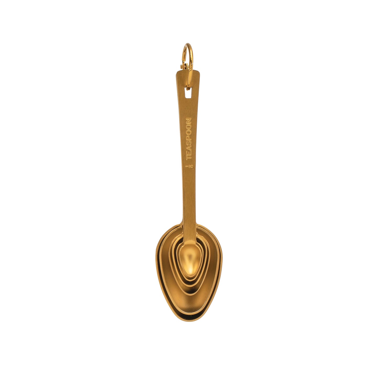 Measuring Spoons, Gold