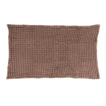 Waffle Weave Dish Towels, Aubergine