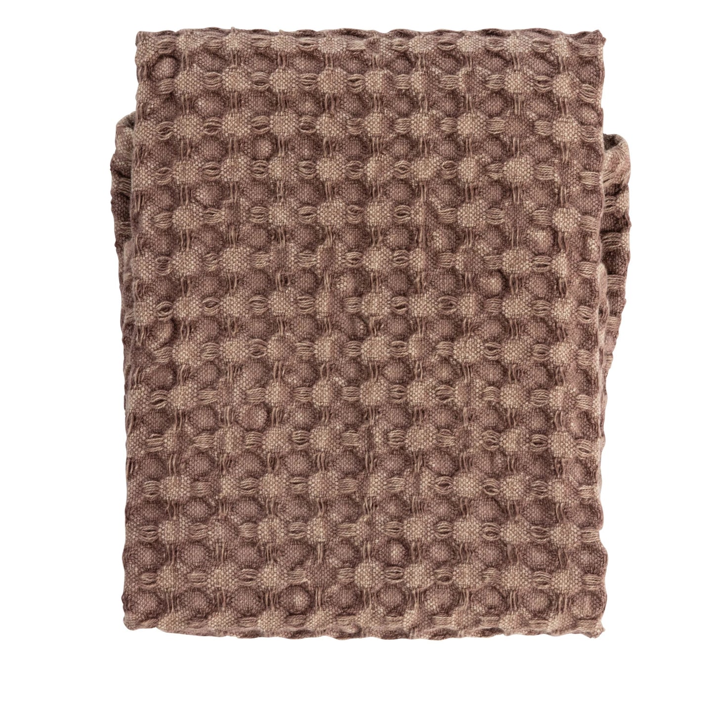 Waffle Weave Dish Towels, Aubergine