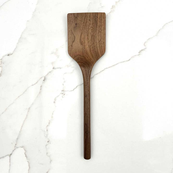 12" Walnut Wooden Spatula