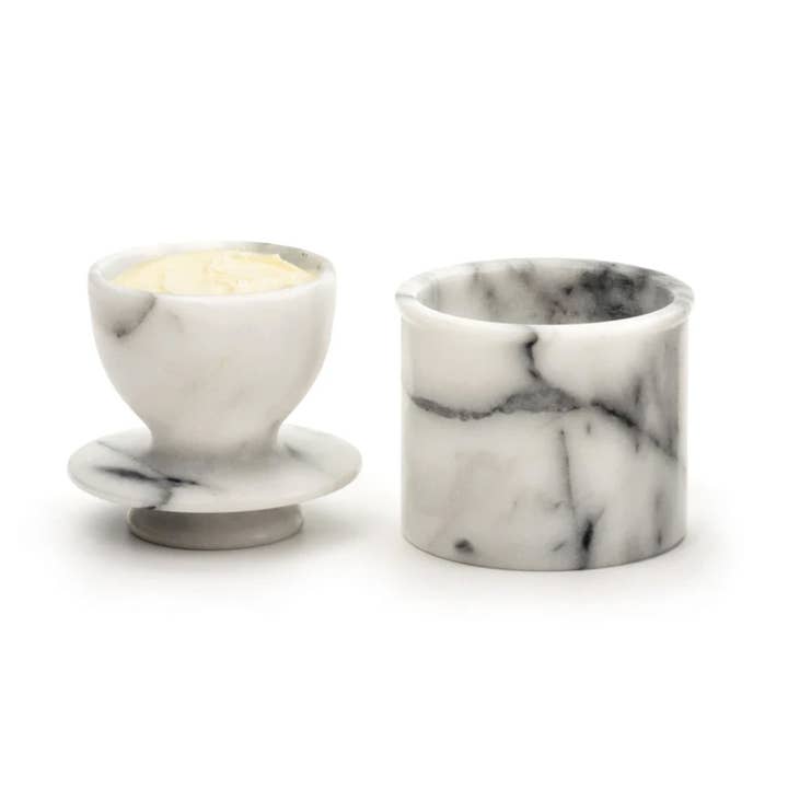 Marble Butter Pot