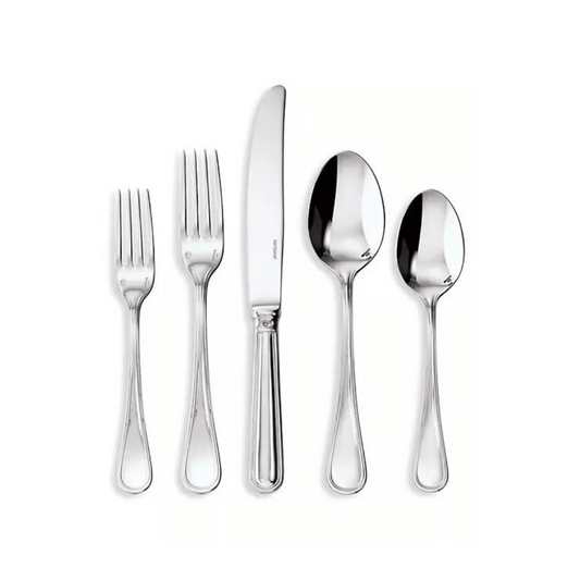 Contour 5-Piece Flatware Set + Serving Pieces (Sambonet)