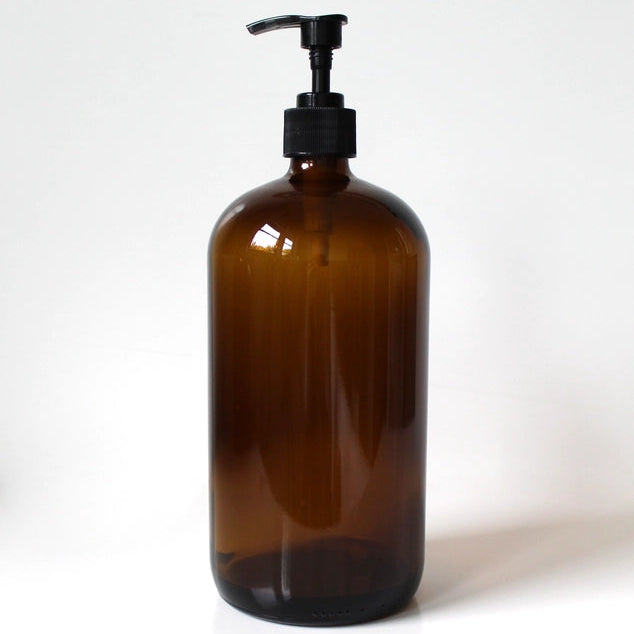 Amber Glass Bottle 32oz