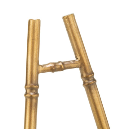 Tabletop 13" Metal Bamboo Style Easel