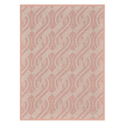 neo pink le jacquard francois tea hand kitchen towel linen oakstreet shoppe