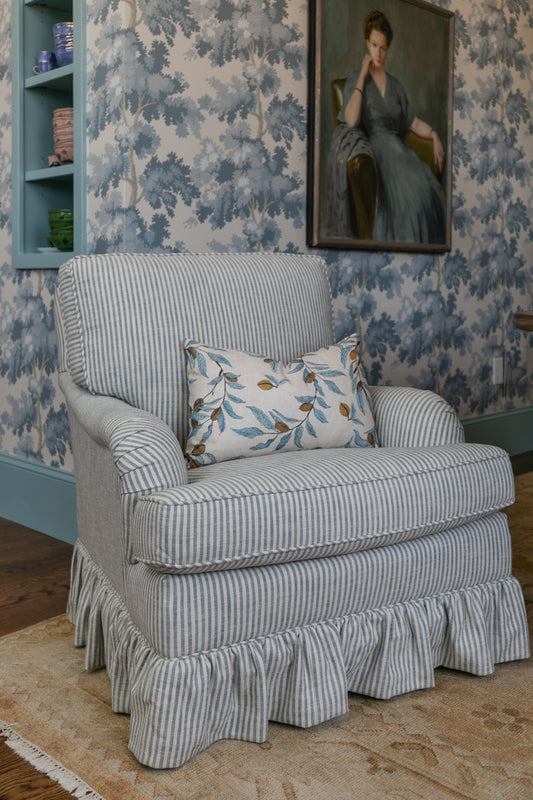 Skirted Arm Chair - Custom Upholstery Collection