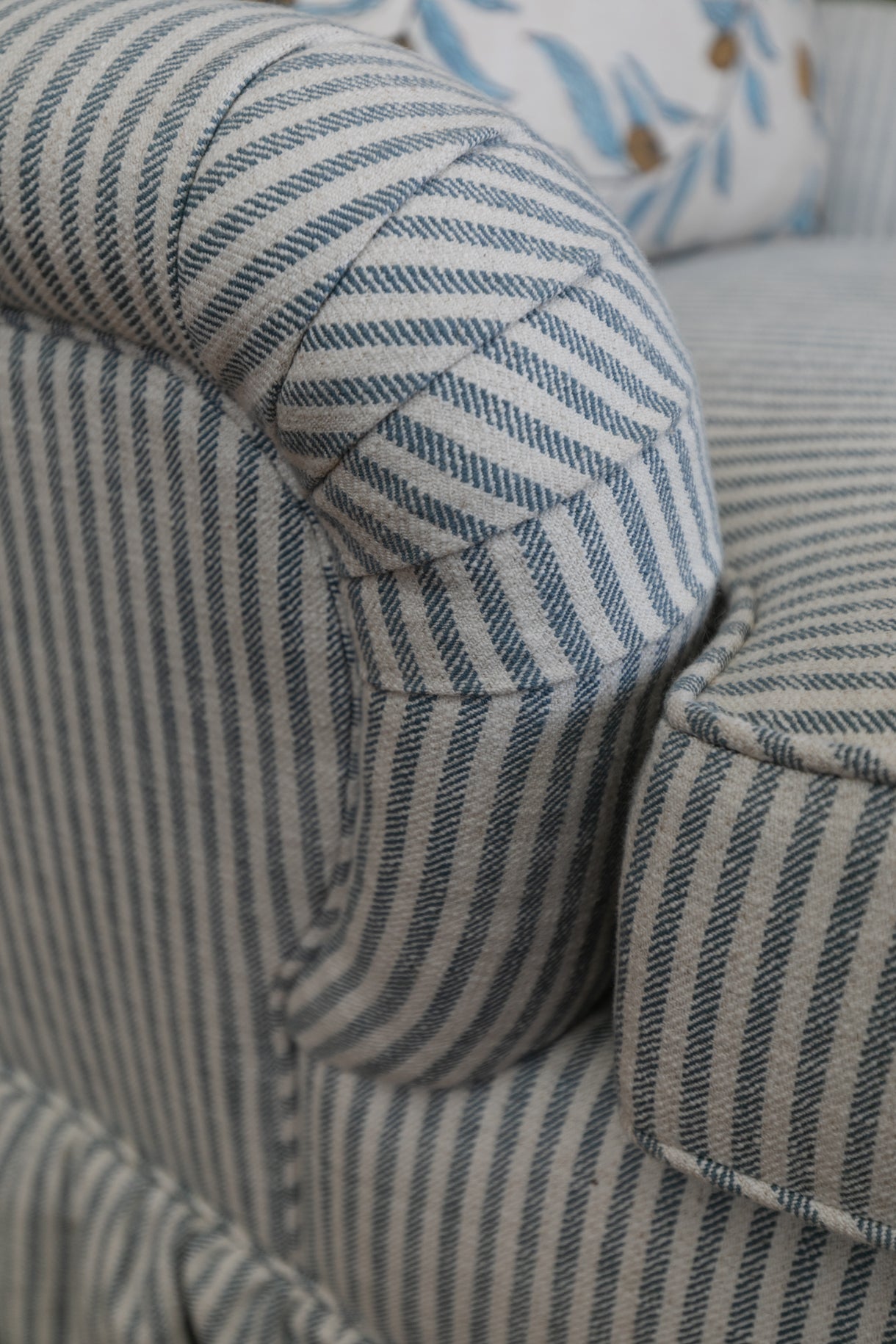 Skirted Arm Chair - Custom Upholstery Collection