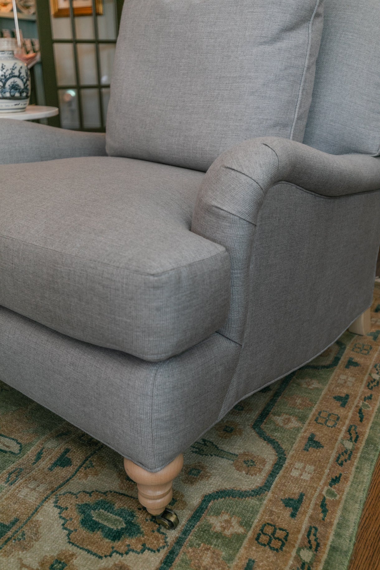 English Arm Chair - Custom Upholstery Collection