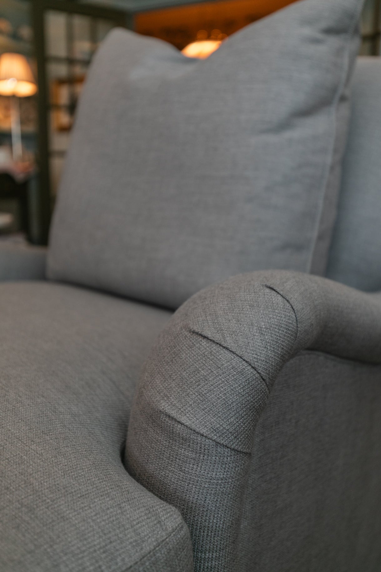 English Arm Chair - Custom Upholstery Collection