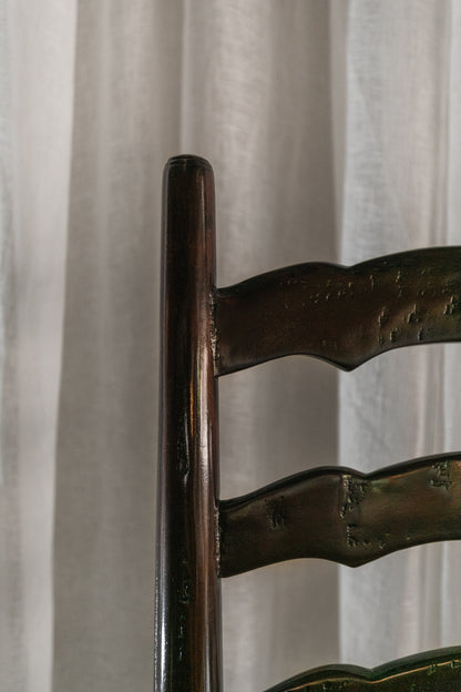 English Country Ladderback Side Chair