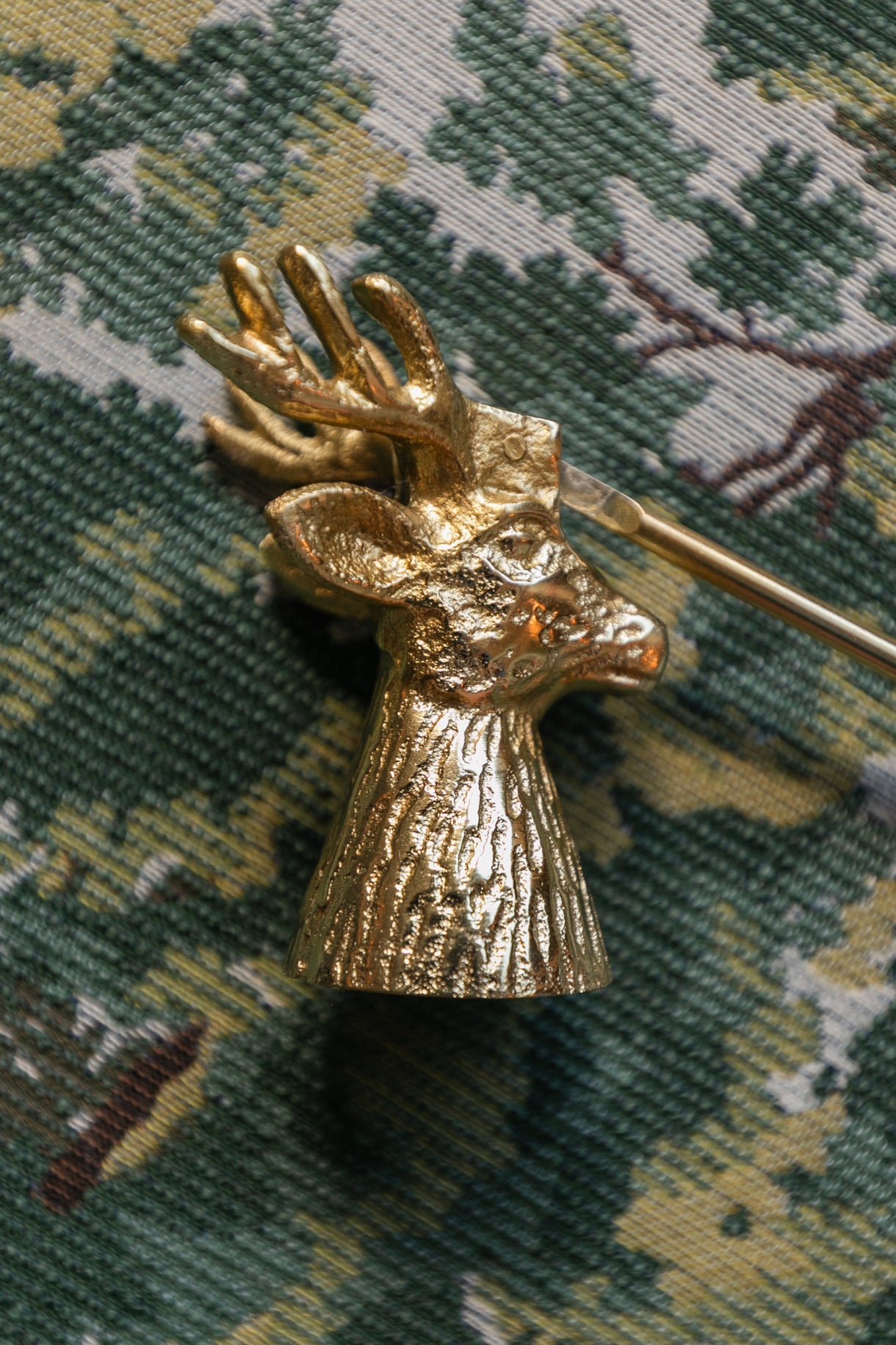 Gold Reindeer Snuffer