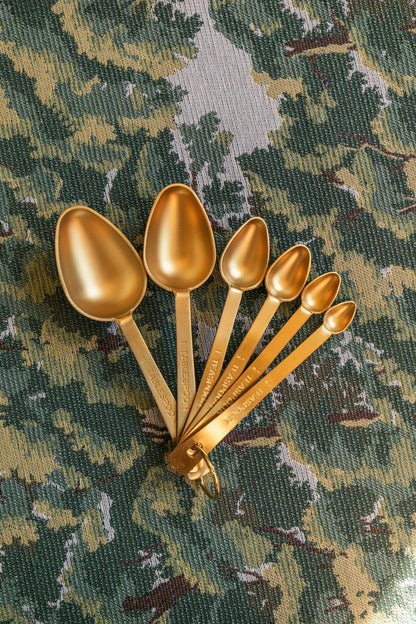 Measuring Spoons, Gold