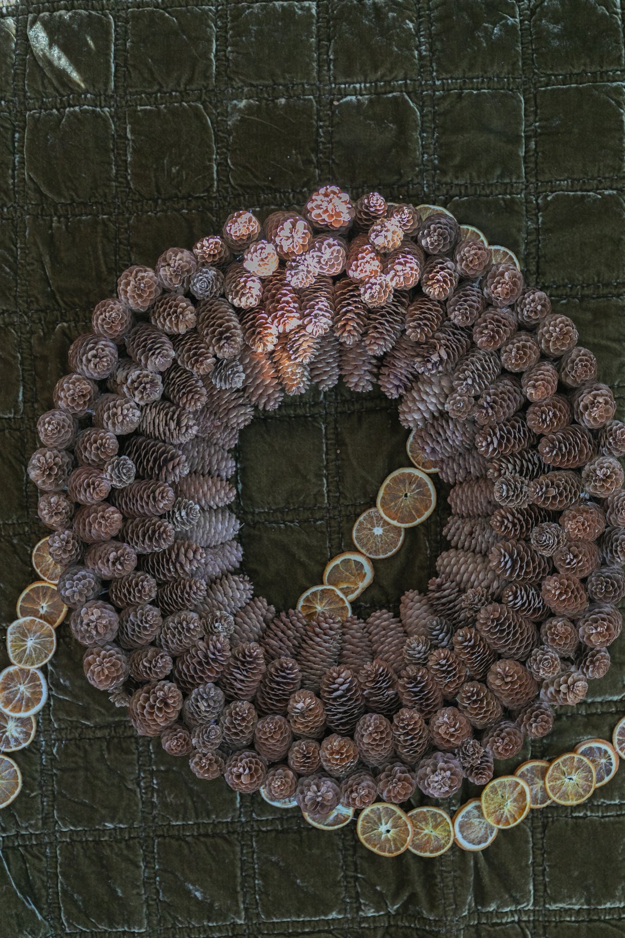 Fir Cone Wreath