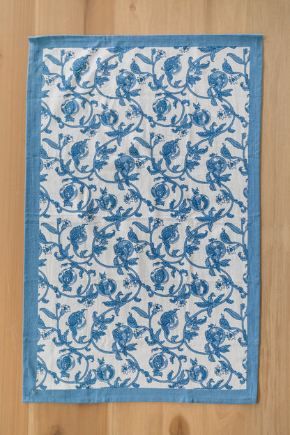 Granada Cornflower Tea Towel