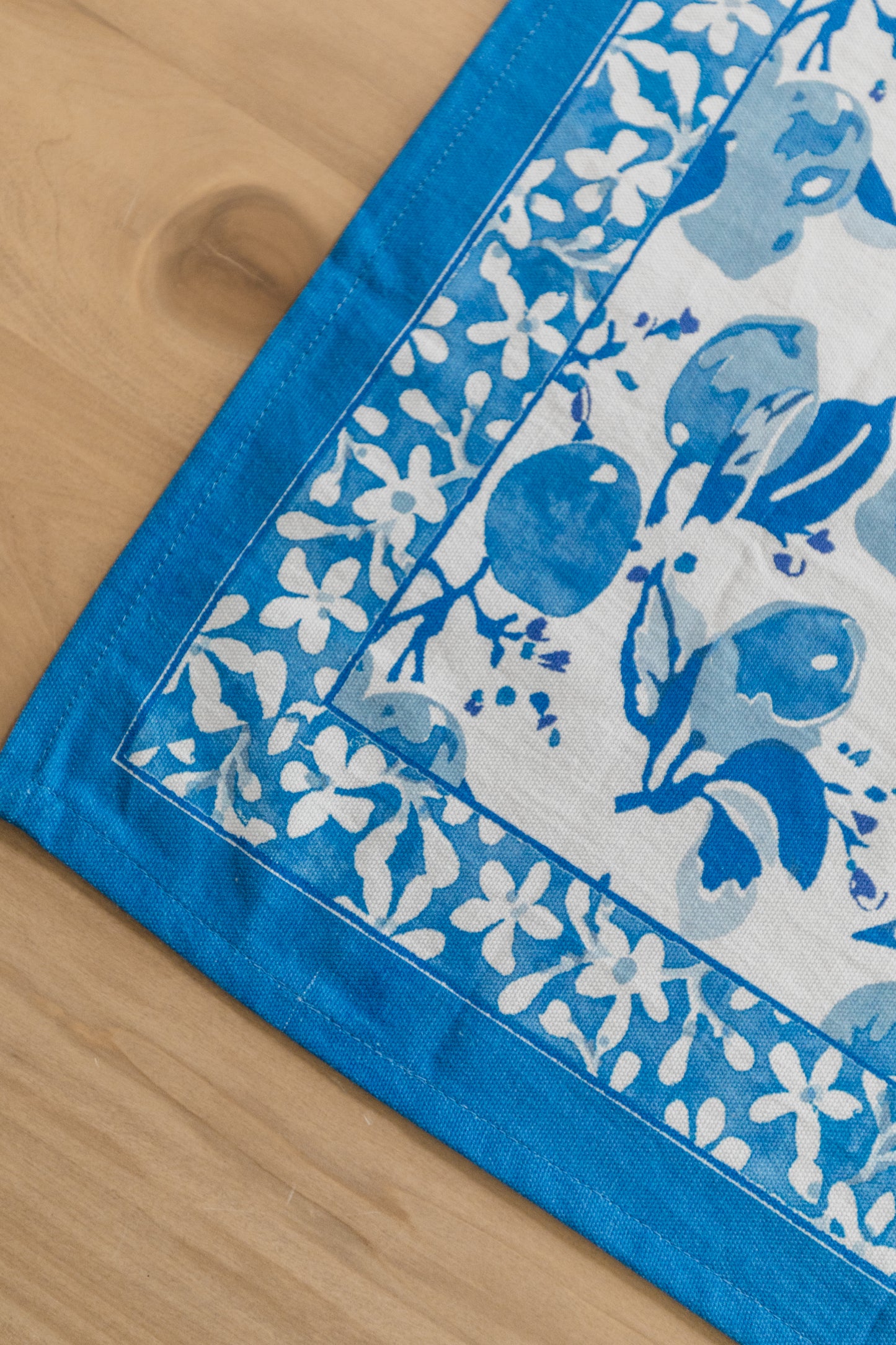 Citron Bleu Tea Towel