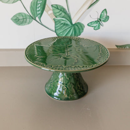Green Leaf Cake Stand