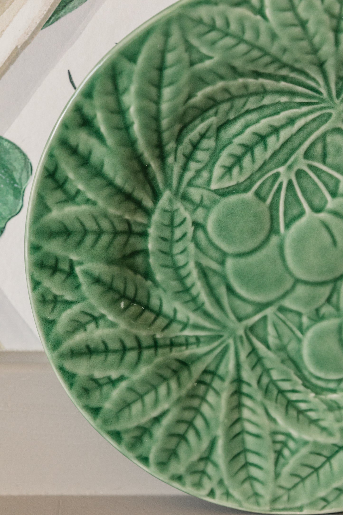 Bordello Majolica Salad Plate