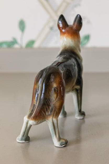 German Shepherd Pup Figurine