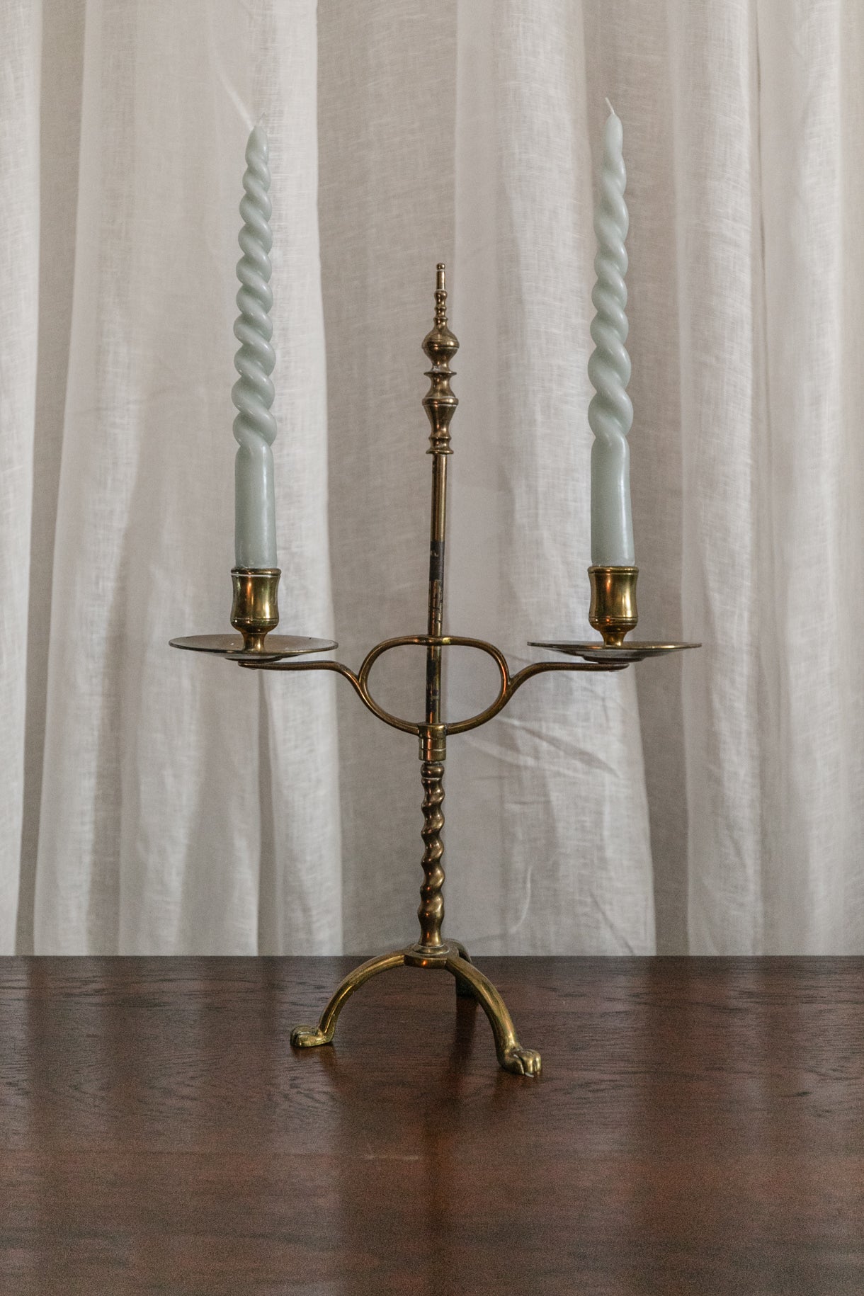 English-made Double Candle Holder