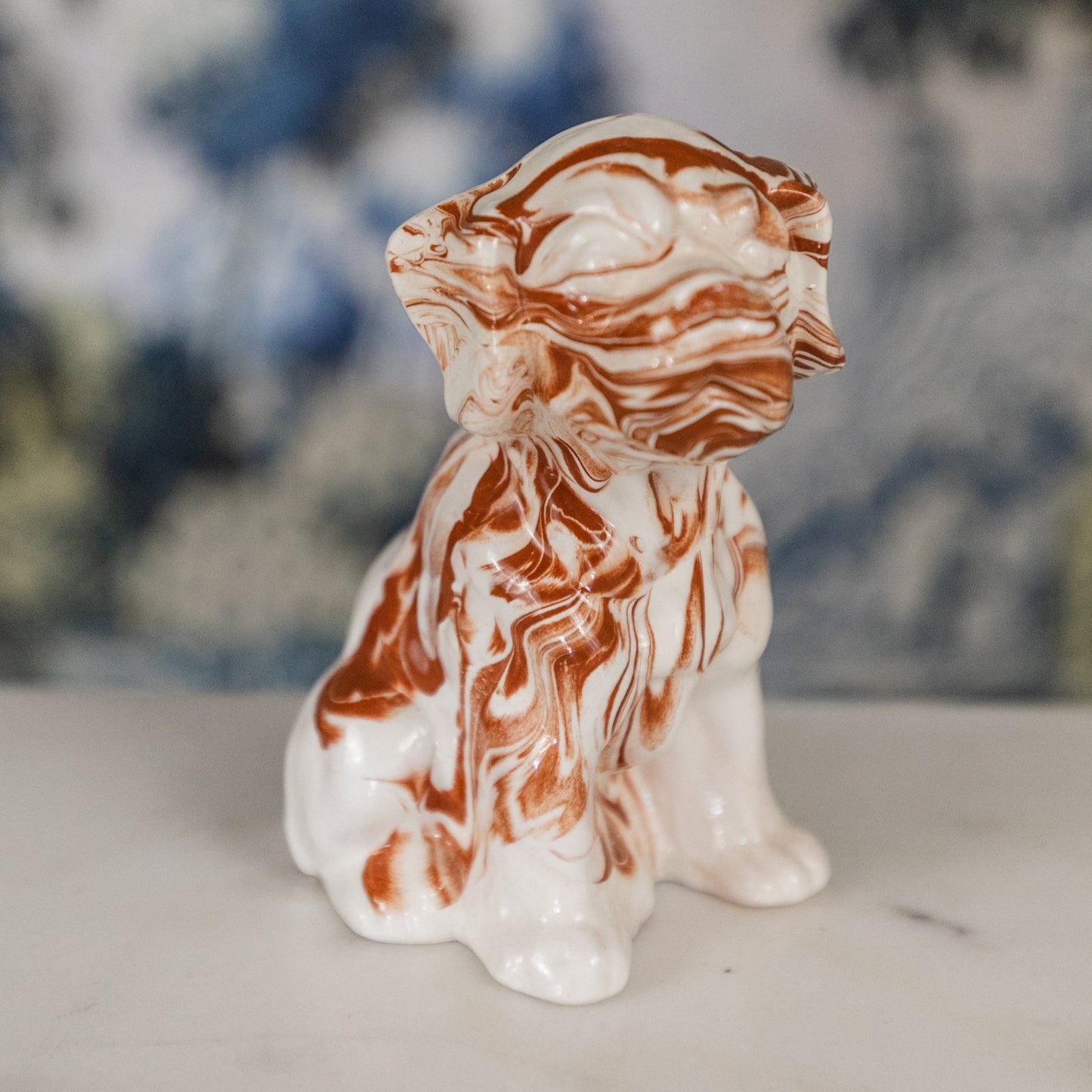Swirly Dog Sculpture