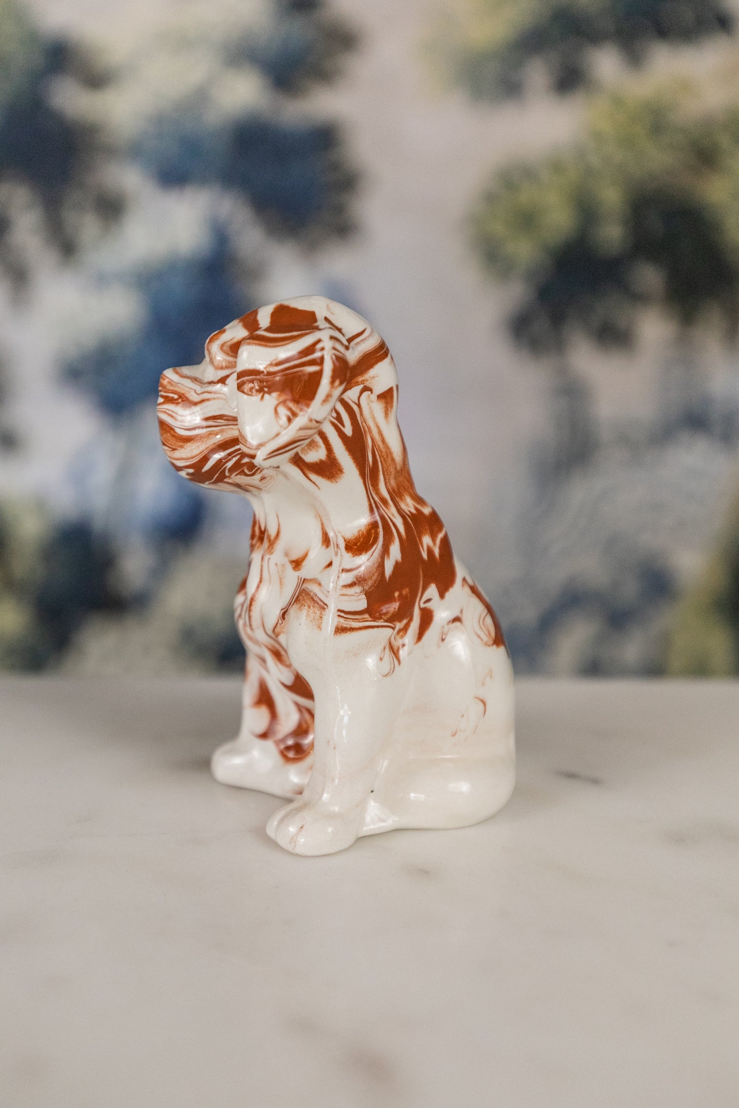 Swirly Dog Sculpture