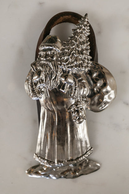Vintage Hanging Santa - OAKSTREET SHOPPE